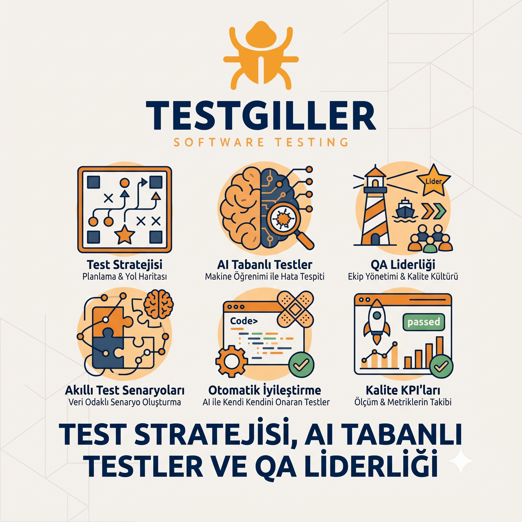 8: Test Stratejisi, AI Tabanlı Testler ve QA Liderliği